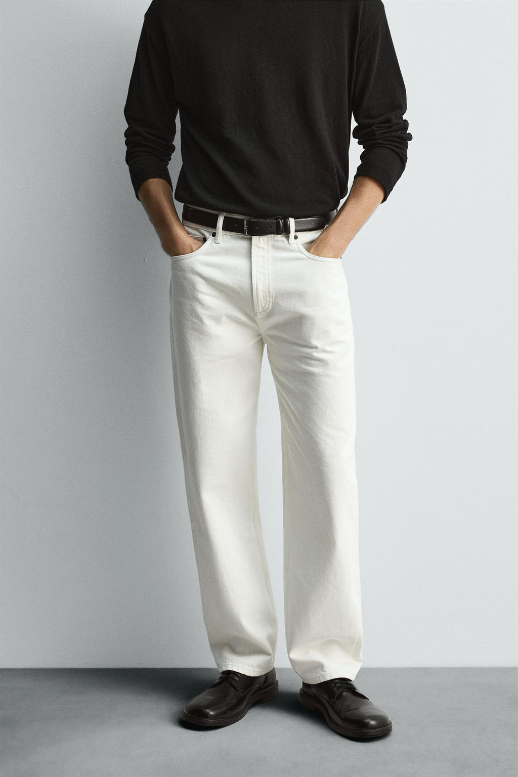 STRAIGHT ANKLE FIT JEANS - Zara фото 2