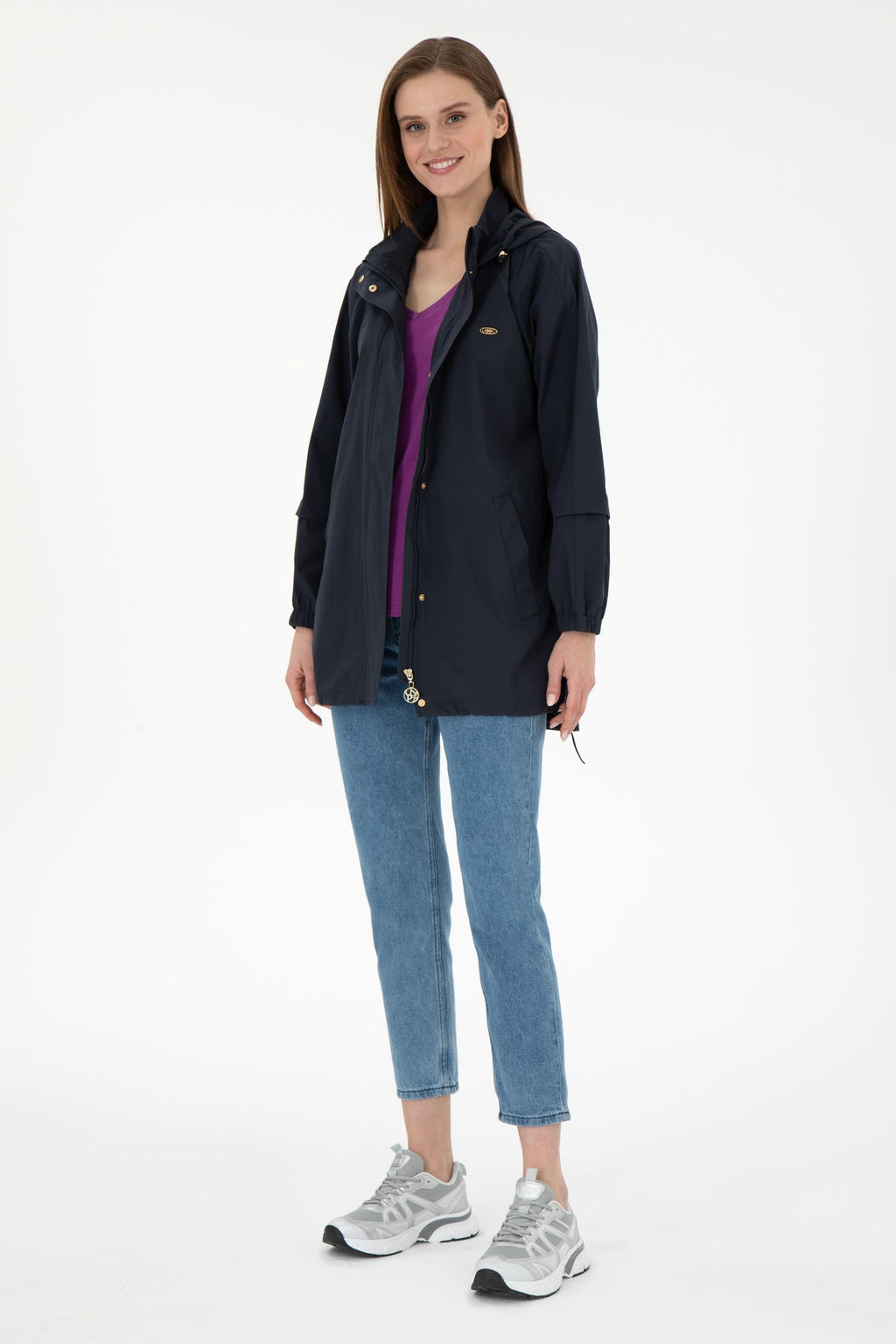 Kad_n Lacivert Tren_kot - U.s. polo assn фото 4