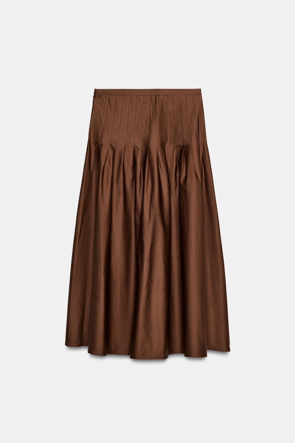 PLEATED MIDI SKIRT - Zara фото 4