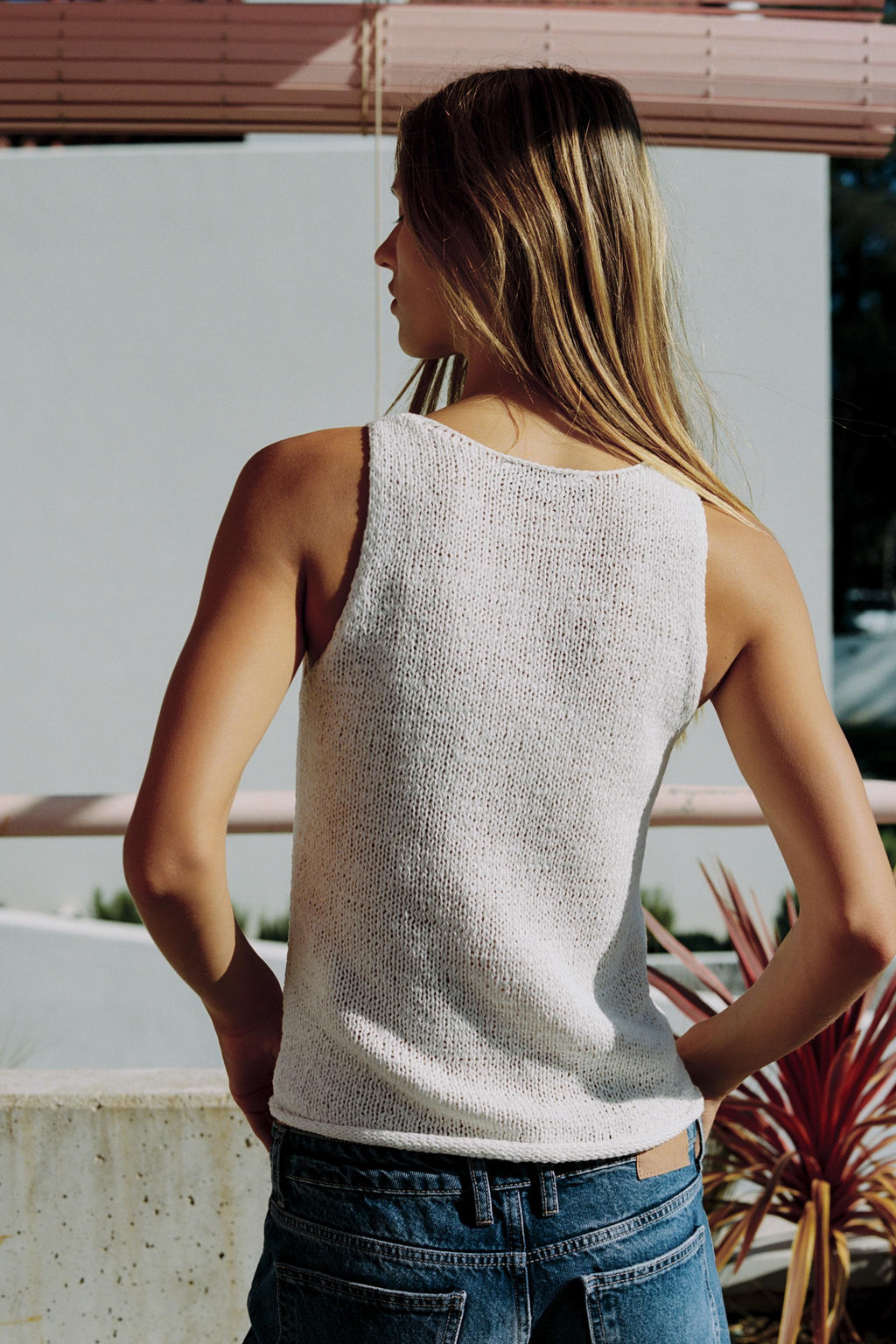 TOP PUNTO GRUESO / Crudo - Zara фото 3