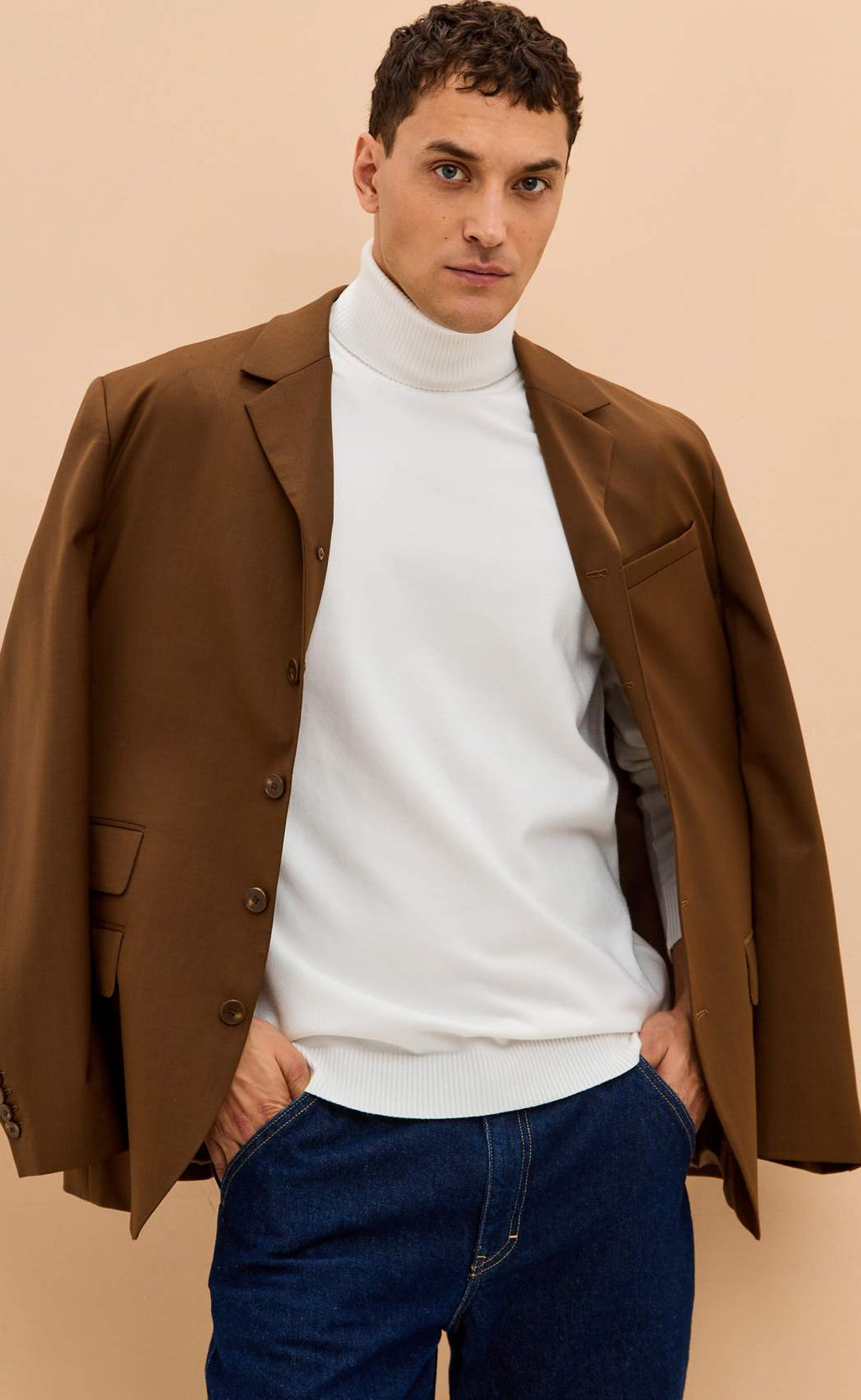 Водолазка F121-01-868 white - Fine joyce фото 9