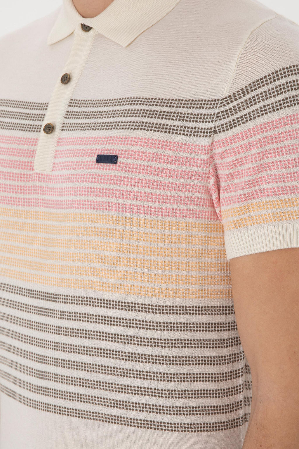 Erkek Slim Fit Polo Yaka Vizon Ti__rt - U.s. polo assn фото 7