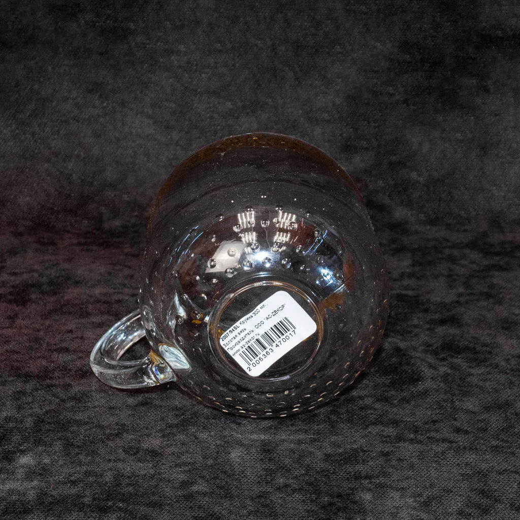 Кружка 300 мл Грамине "Золотая вязь", арт. 2007/94SL