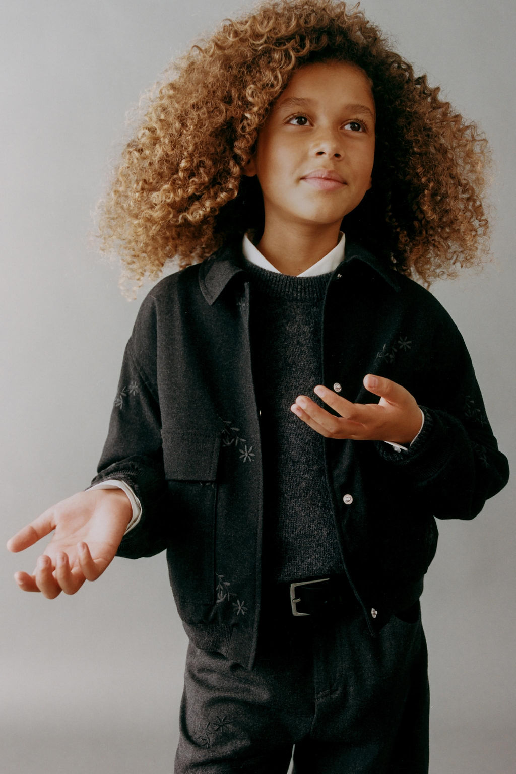 EMBROIDERED FLOWERS BOMBER JACKET - Zara фото 9