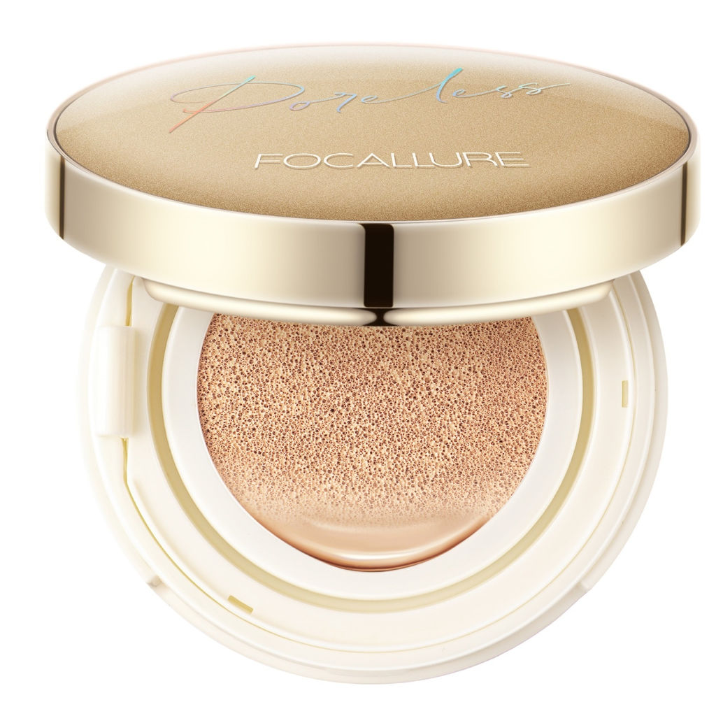 FOCALLURE Тональный крем кушон Poreless Matte Air Cushion тон 102 теплый бежевый, 10 г  фото 2