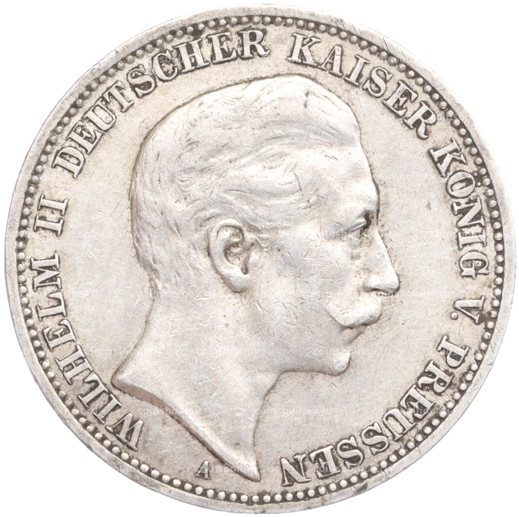 3 марки 1908 года А Германия (Пруссия)