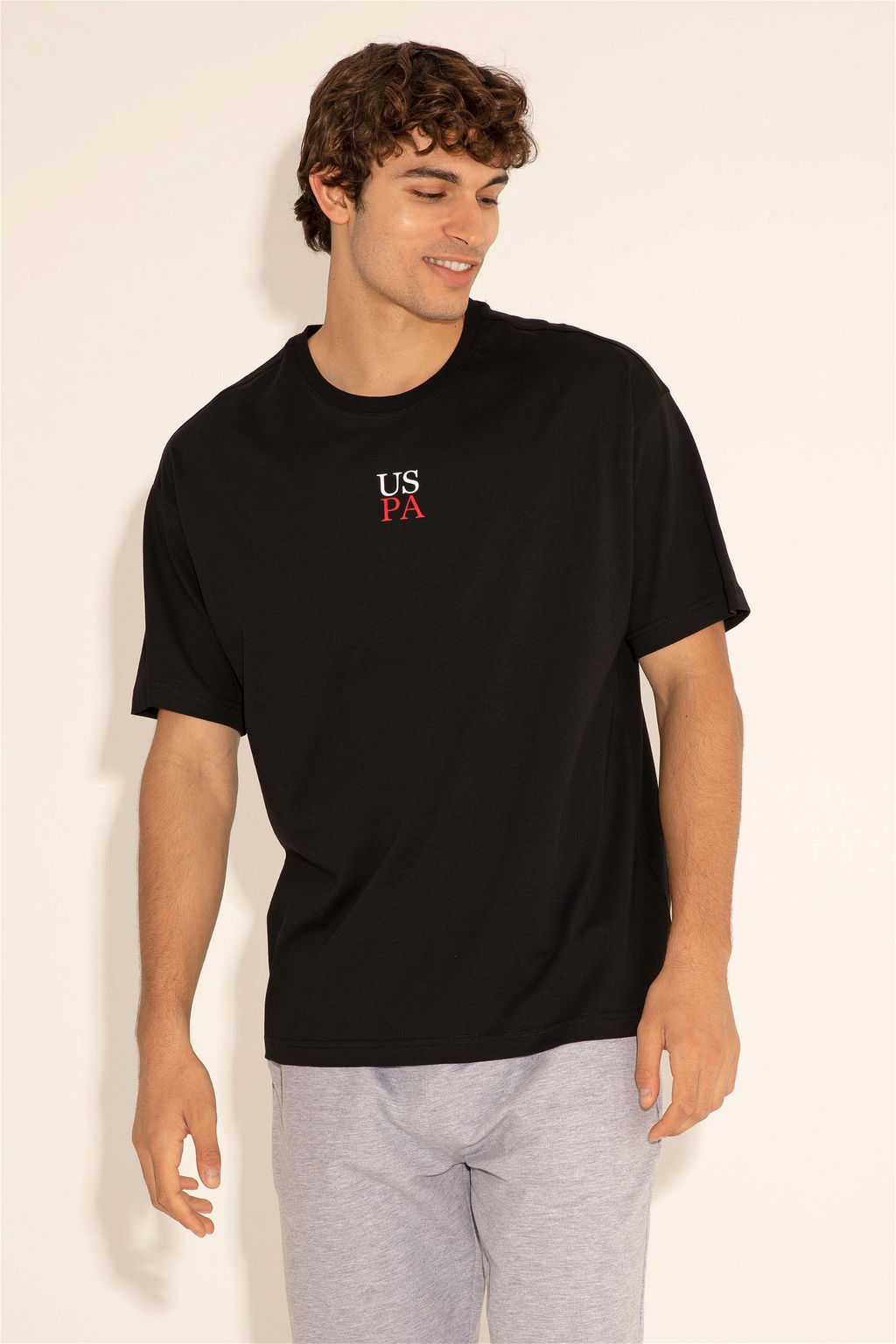 Мужская черная футболка - U.s. polo assn фото 12