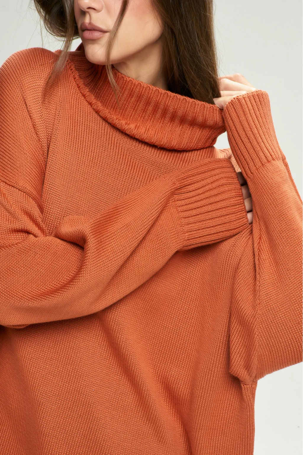 Свитер Oversized Terracotta - Erist store фото 4