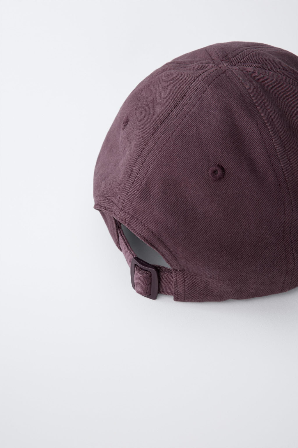 FADED-EFFECT CAP WITH EMBROIDERED TEXT - Zara фото 3