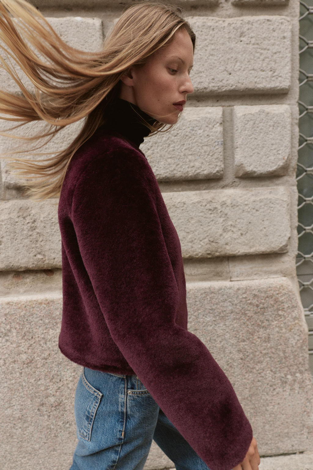 DOUBLE-FACED JACKET WITH TOGGLES - Zara фото 5