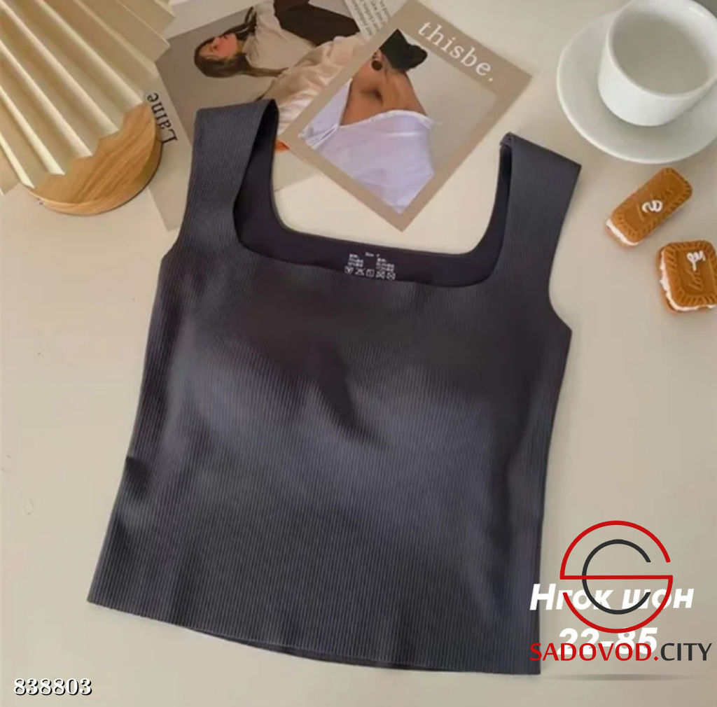 Топ женский однотонный - Bruno фото 7