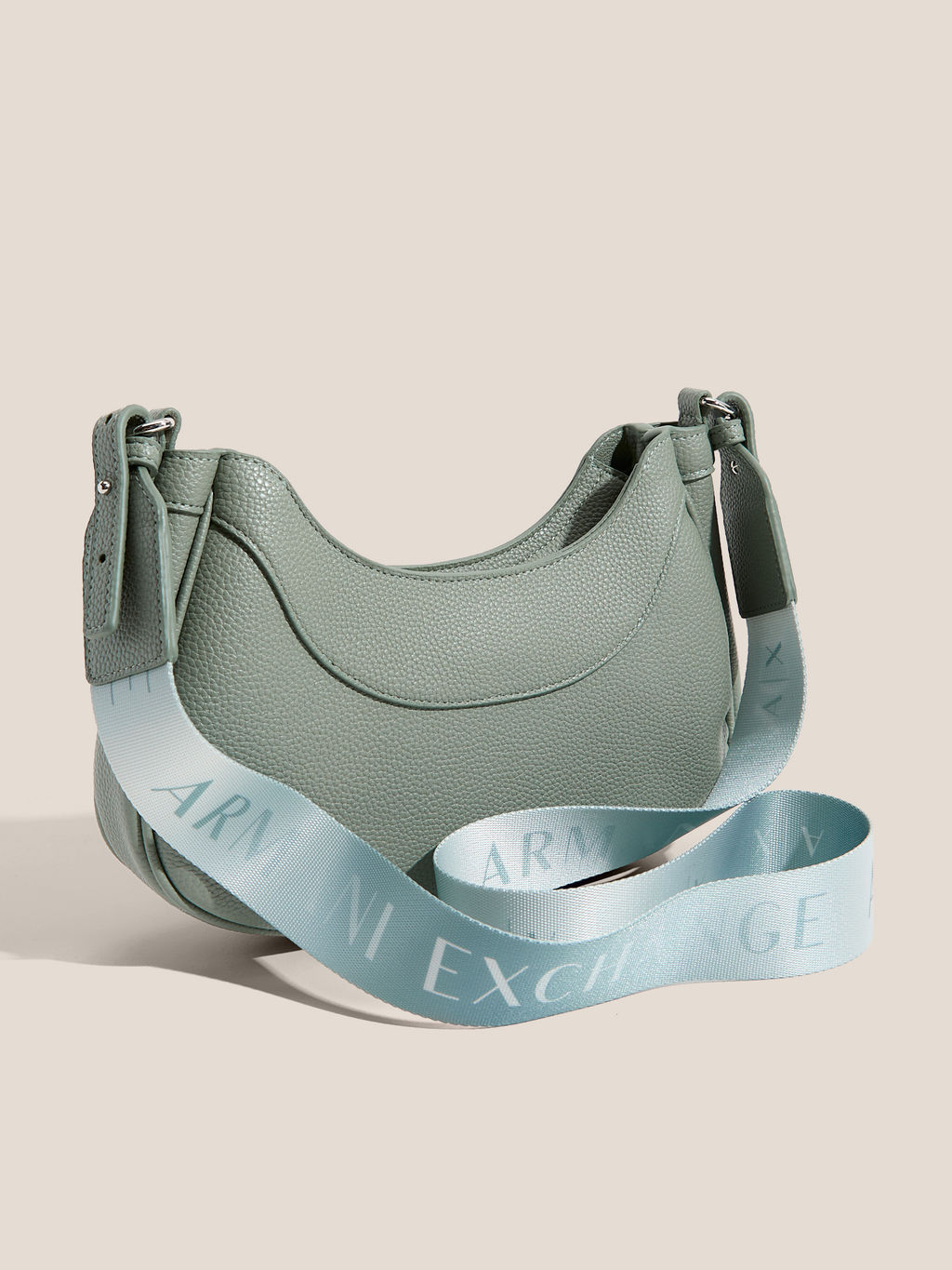 Кросс-боди ARMANI EXCHANGE WAVE Артикул 4361557, серо-зеленый  фото 3