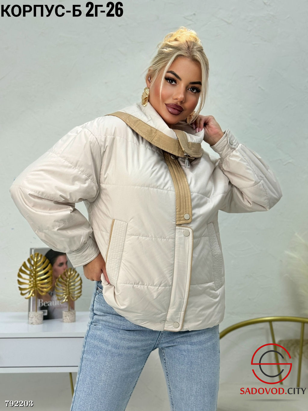 Женская ветровка осень весна - Bruno фото 5