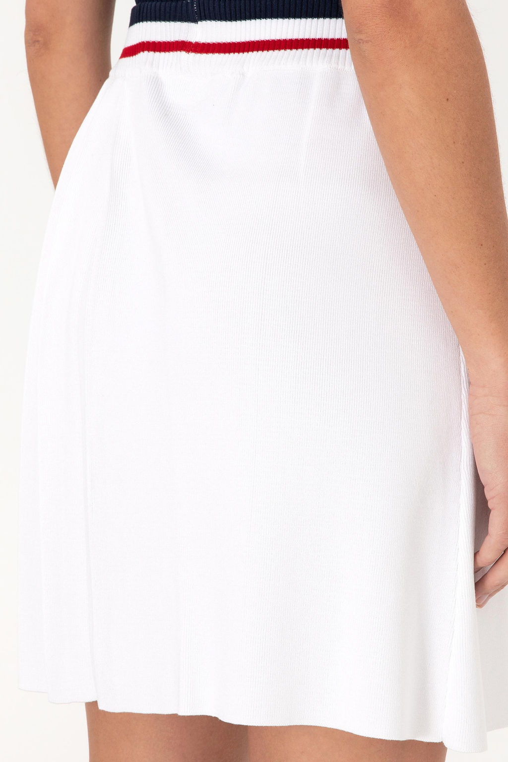 Kad_n Beyaz Triko Etek Sepette S_rpriz _ndirim - U.s. polo assn фото 6