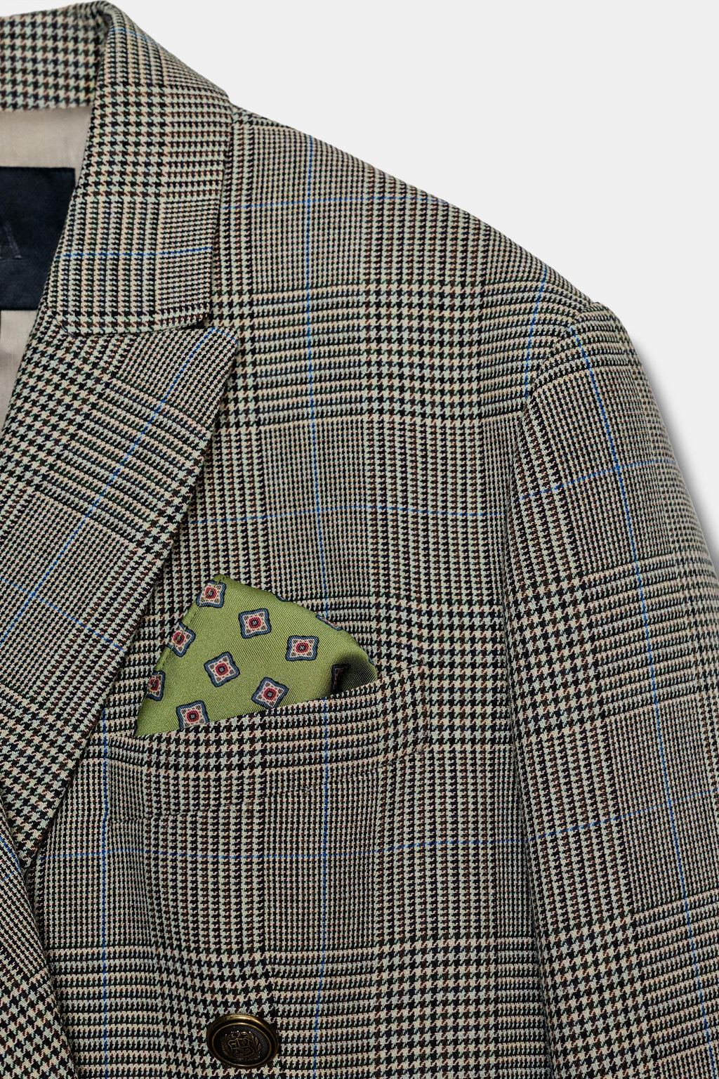 CHECK WOOL BLEND BLAZER ZW COLLECTION - Zara фото 8