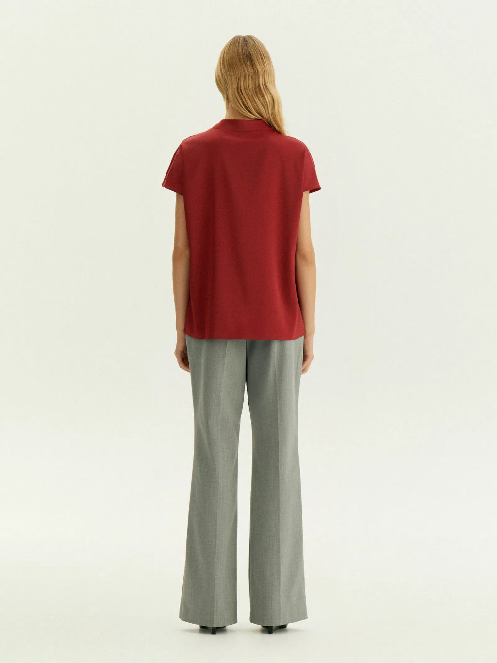 Блуза из костюмной ткани, B2781/lukum - Emka фото 5