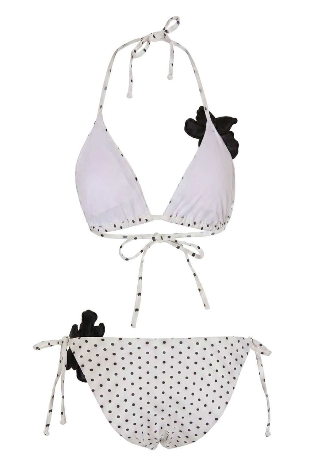 Puantiyeli __gen Kapl_ _i_ek Aplikeli Normal Bel Regular Bikini Tak_m_ TBESS26BT00099 - Trendyolmilla фото 6