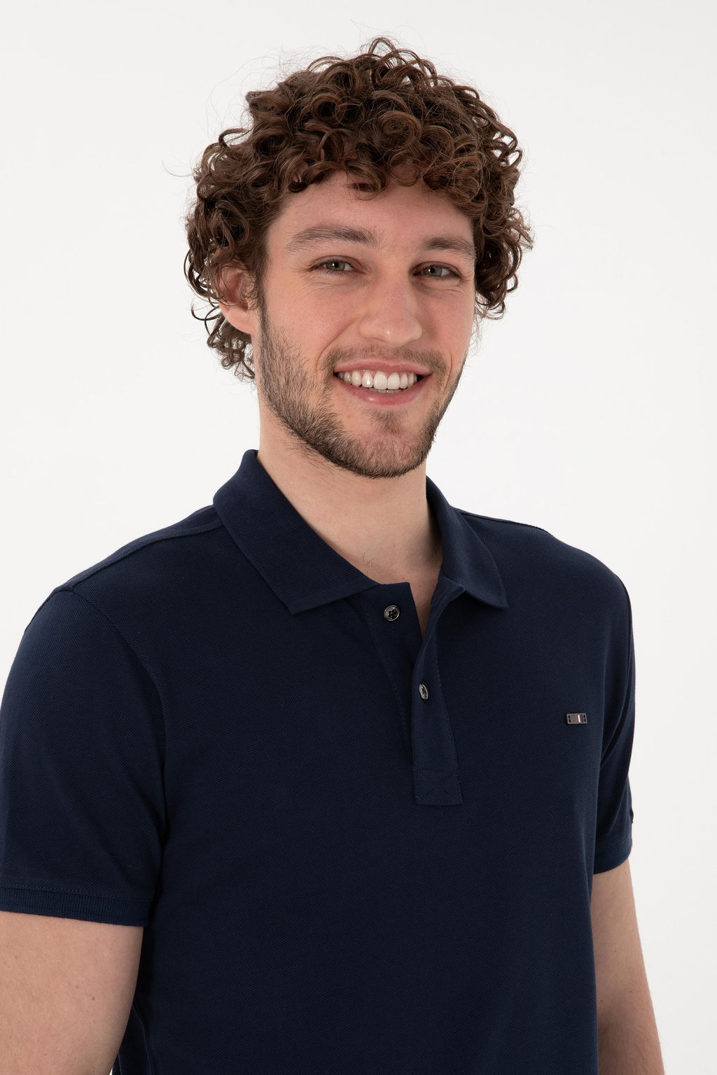 Erkek Slim Fit Polo Yaka Lacivert Basic Ti__rt Sepette S_rpriz _ndirim - U.s. polo assn фото 2