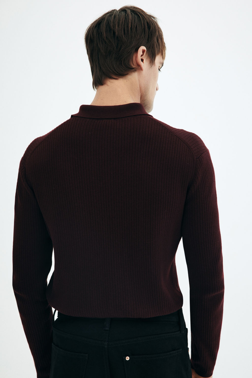 Polo en punto de canal? Slim Fit - H&m фото 5