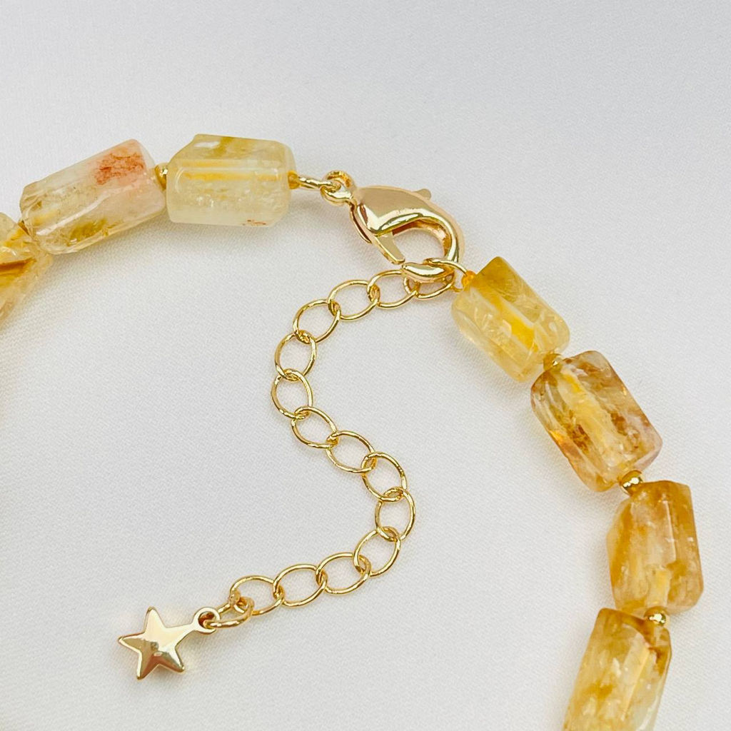 Браслет из Цитрина 17 см +