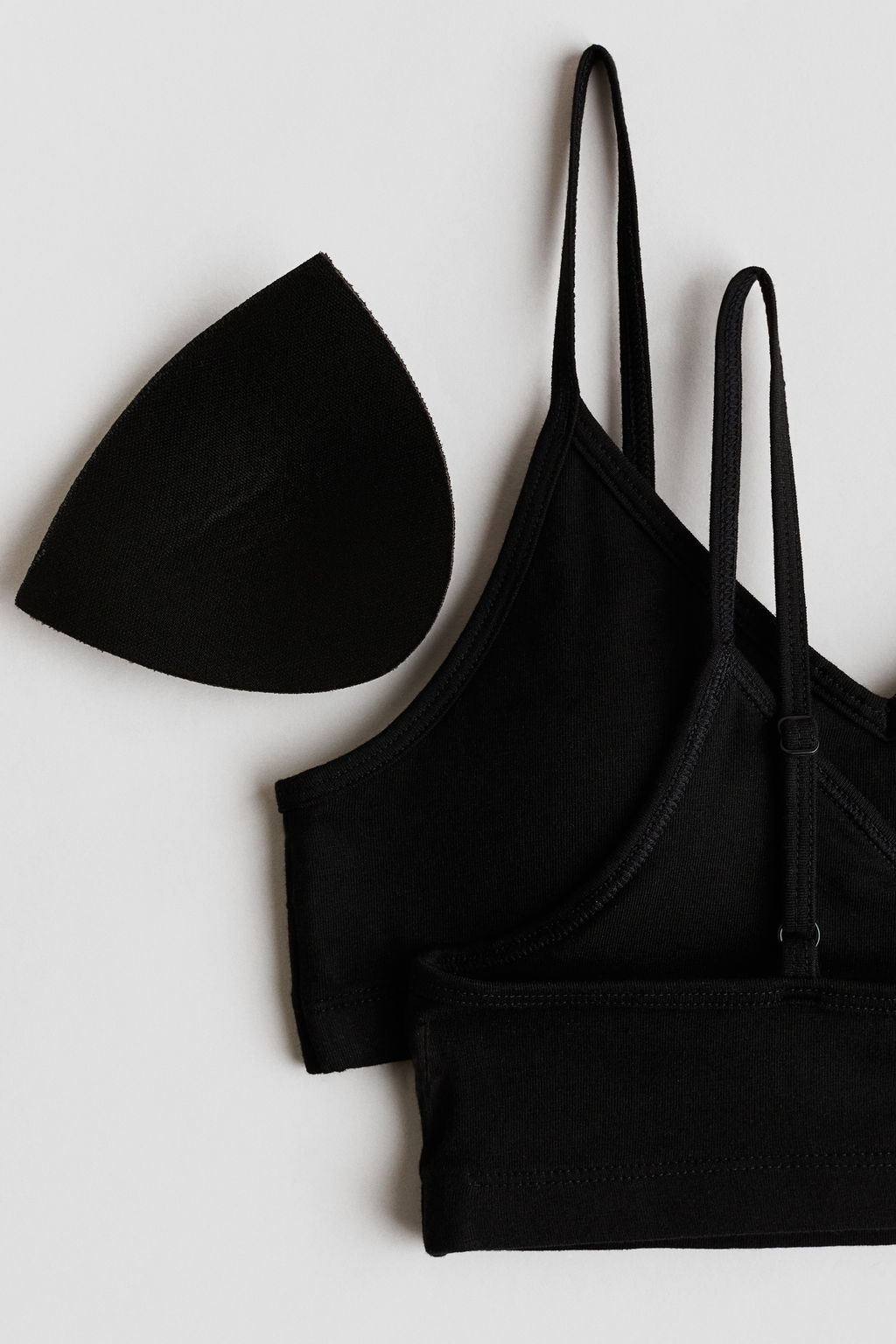 Pack de 2 crop tops con relleno - H&m фото 5