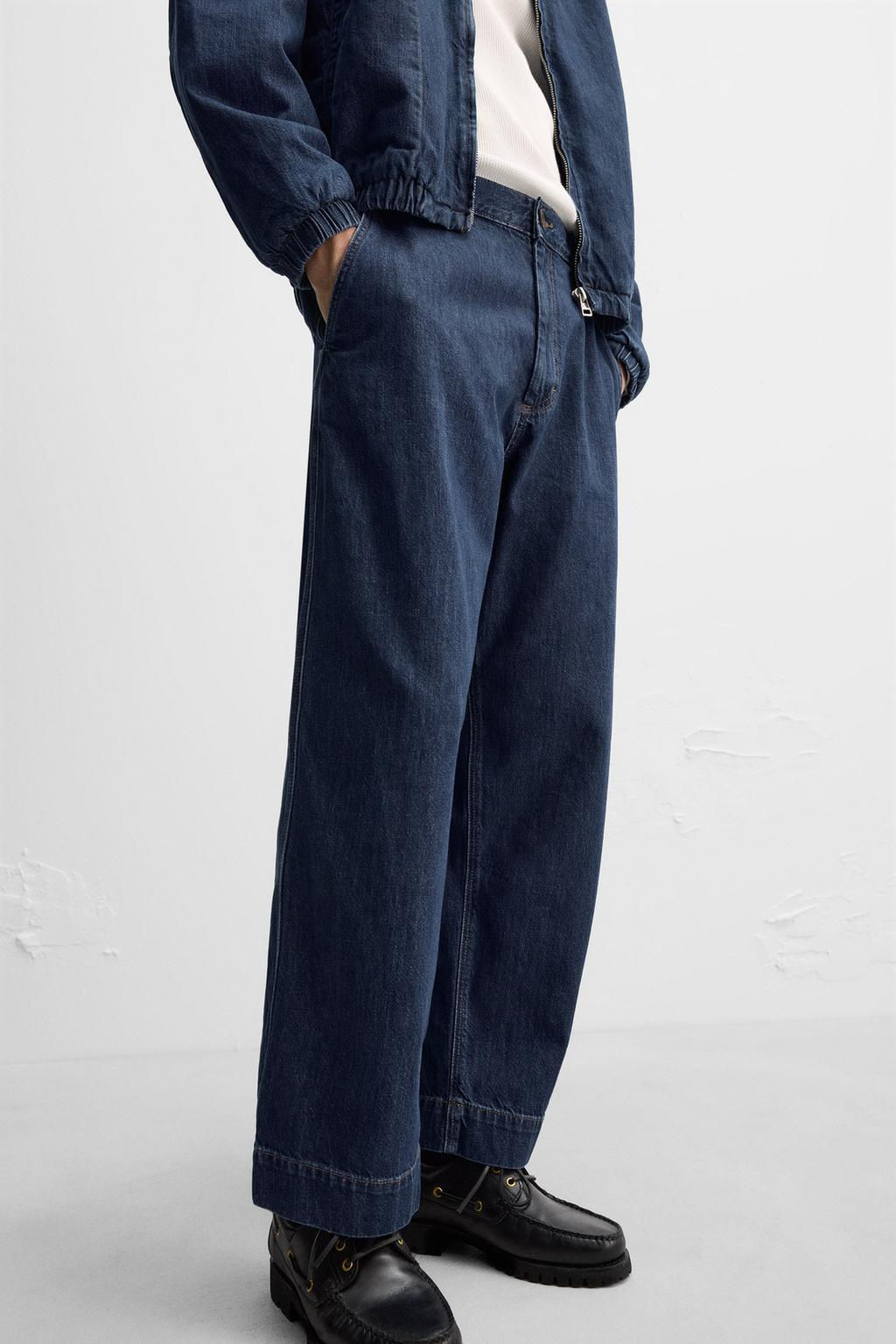 WIDE-LEG JEANS - Zara фото 4