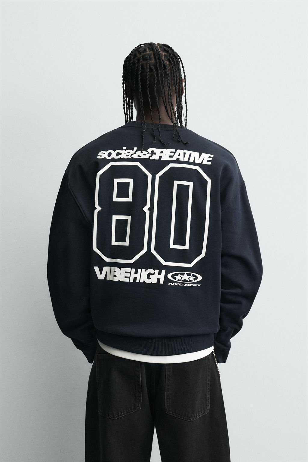 COMBINED PRINT SWEATSHIRT - Zara фото 3