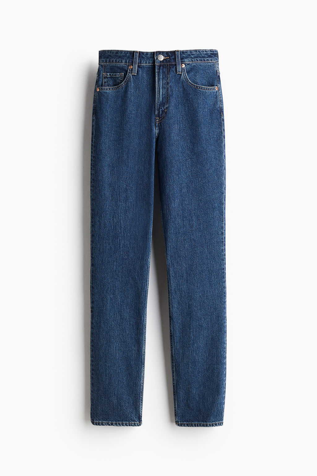 Slim Straight High Jeans - H&m фото 16