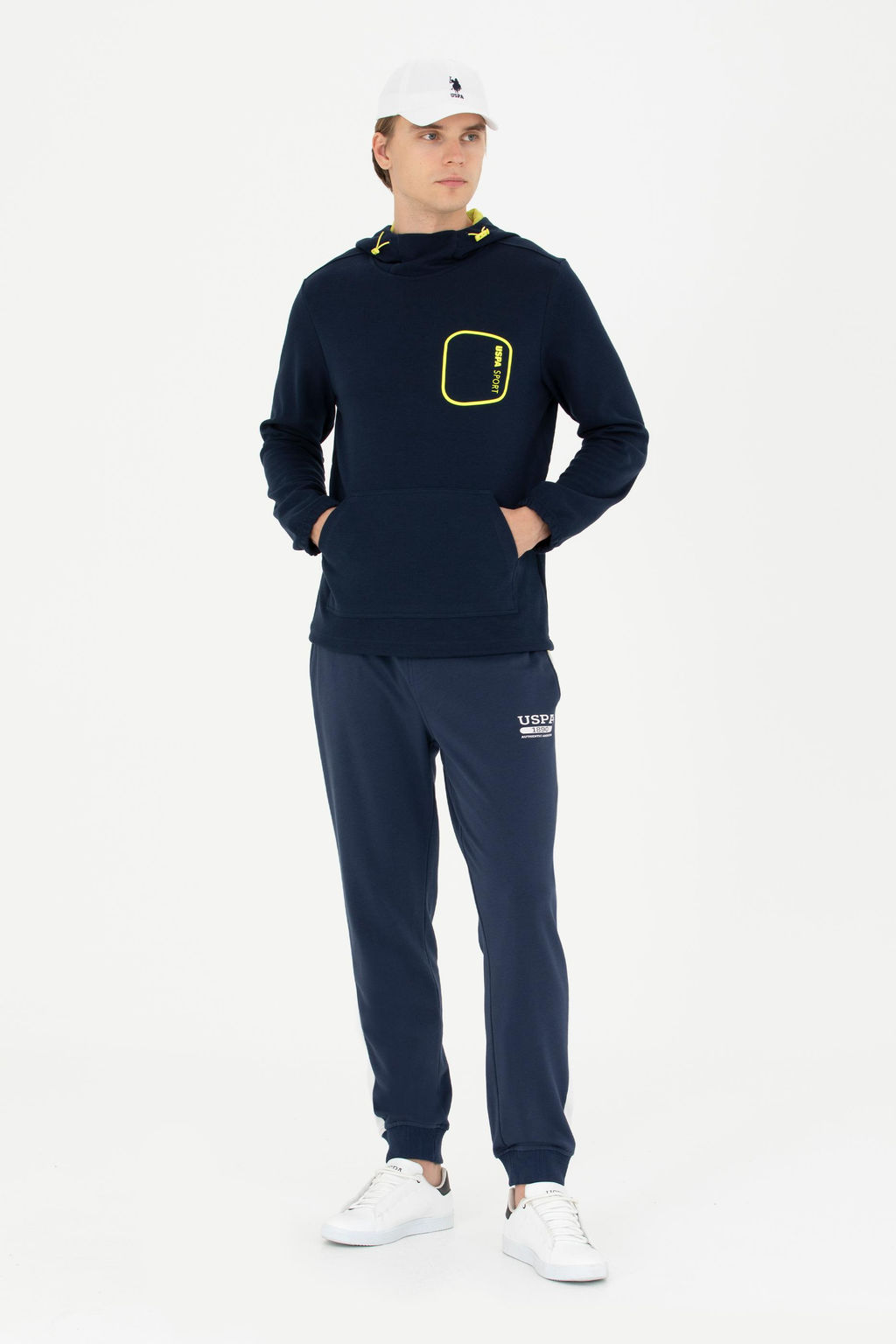 U. S. Polo Assn / Мужской темно-синий свитшот - U.s. polo assn фото 11
