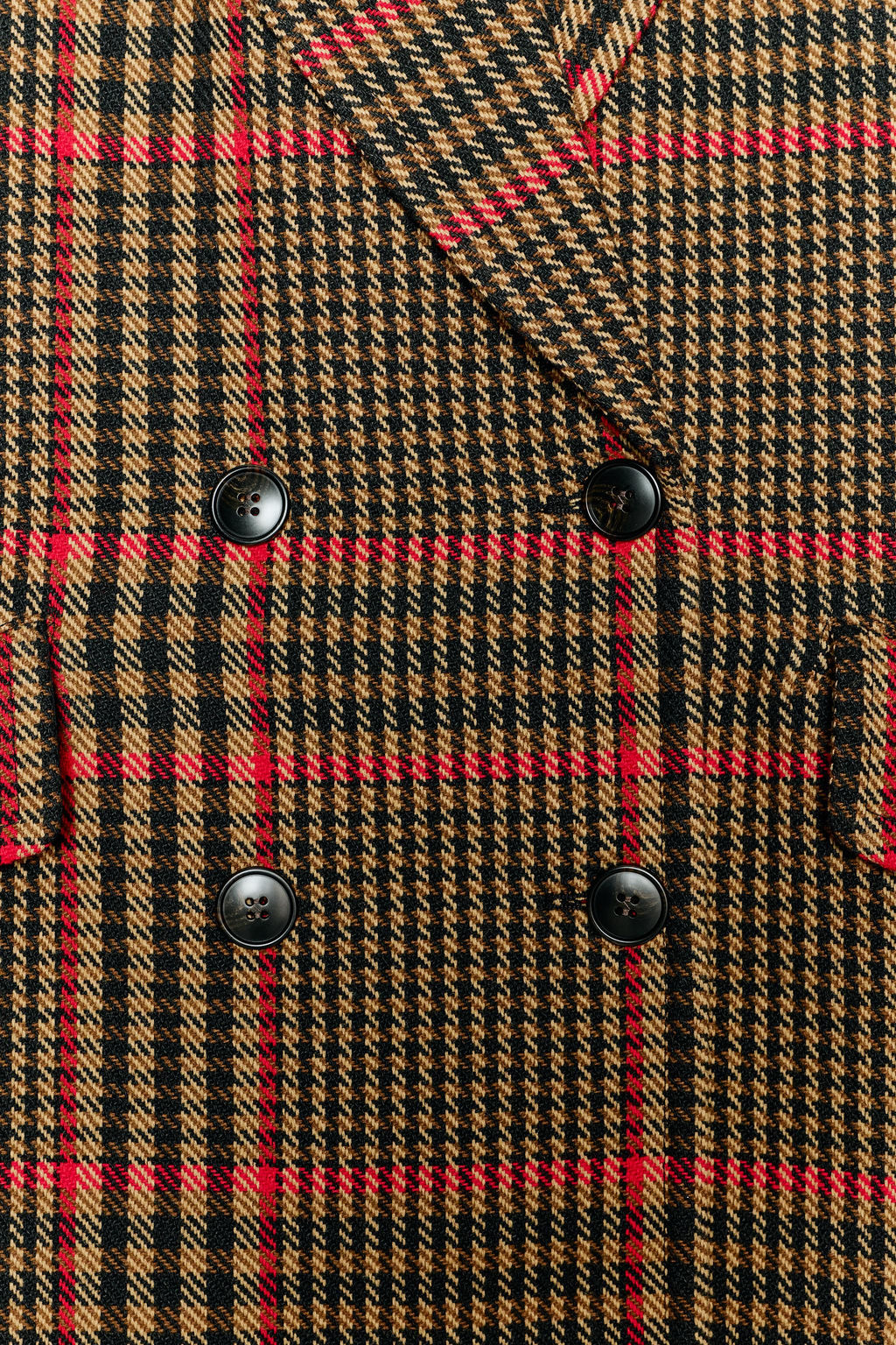 OVERSIZE CHECK COAT - Zara фото 18