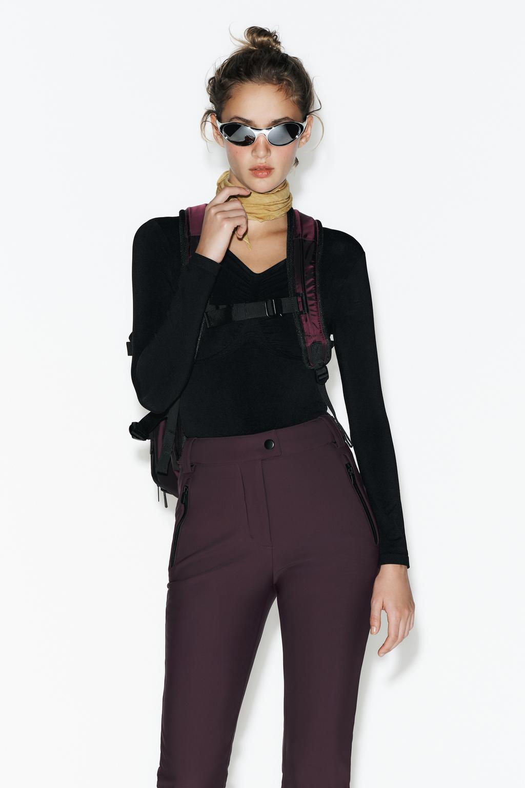 SCULPTED SKI COLLECTION BODYSUIT - Zara фото 4