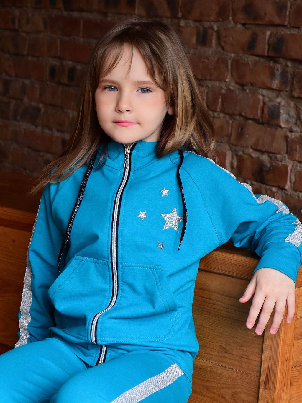 Спортивный костюм для девочки К043 от фабрики Спортсоло