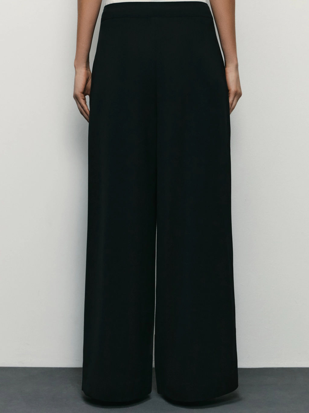 Широкие брюки с вискозой в составе / Zarina фото 4