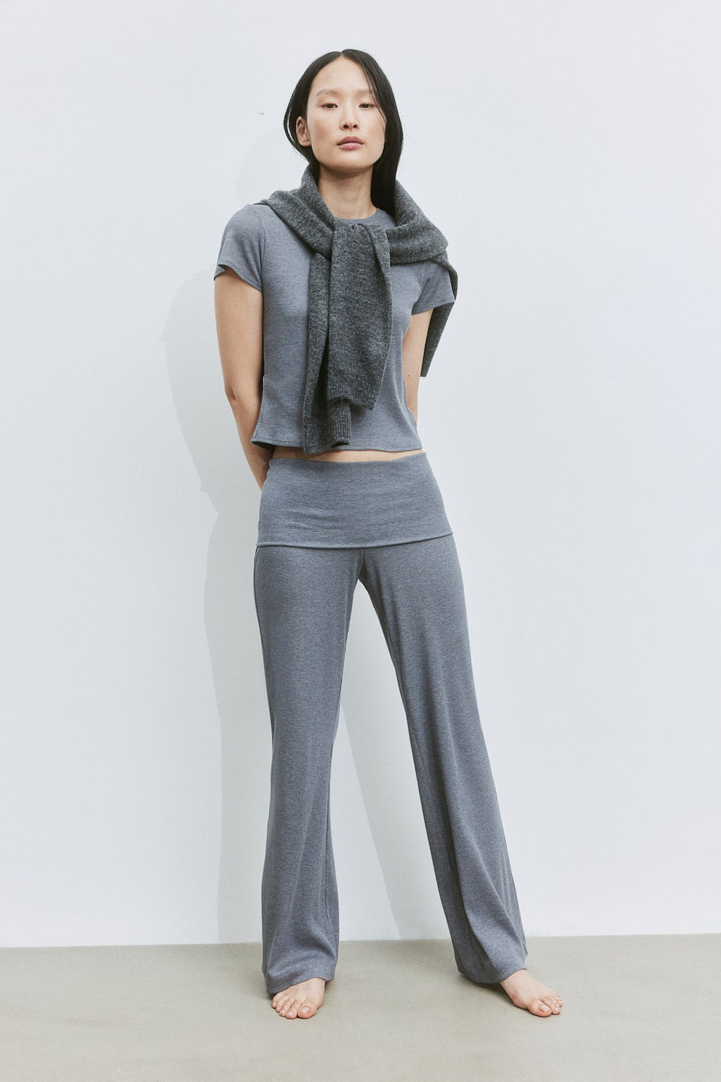 Pantalon amplio de canale - H&m фото 2