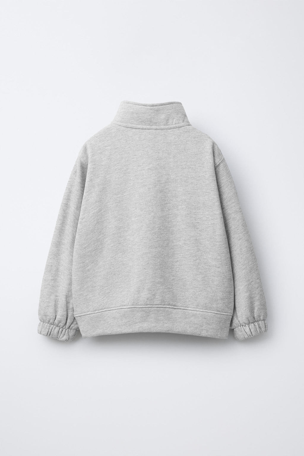 SUDADERA CUELLO SUBIDO ETIQUETA / Gris vigor? - Zara фото 2