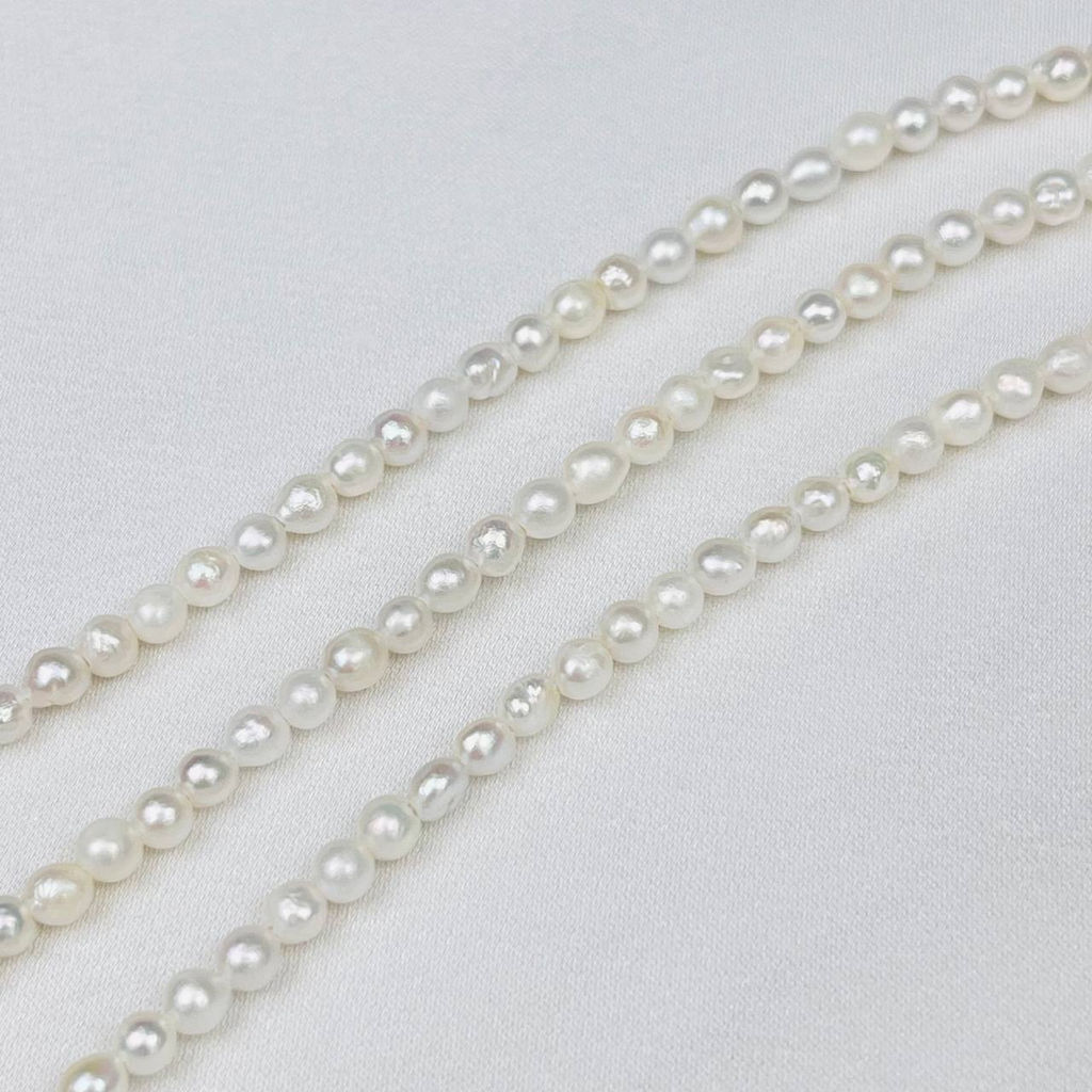 Бусины для украшений из белого Жемчуга 36 см