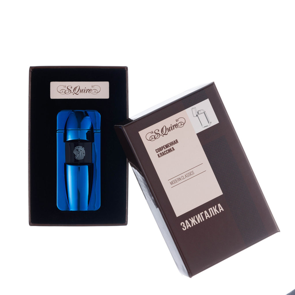 Зажигалка S.QUIRE FL047-Blue  фото 6