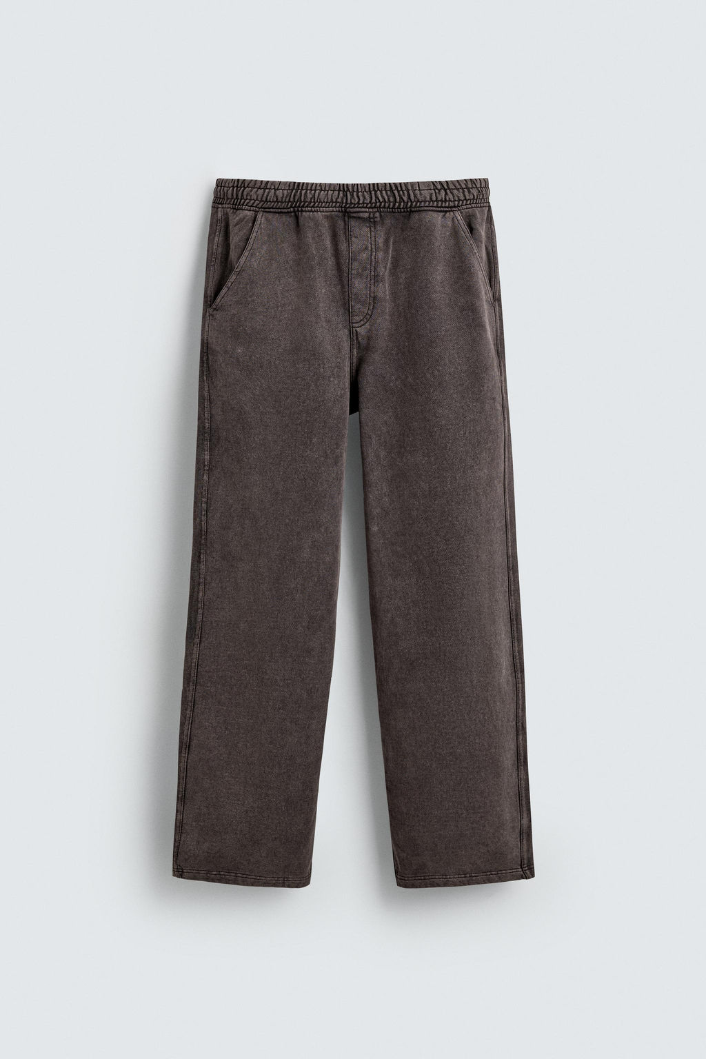 WASHED RELAXED FIT JOGGER TROUSERS - Zara фото 7
