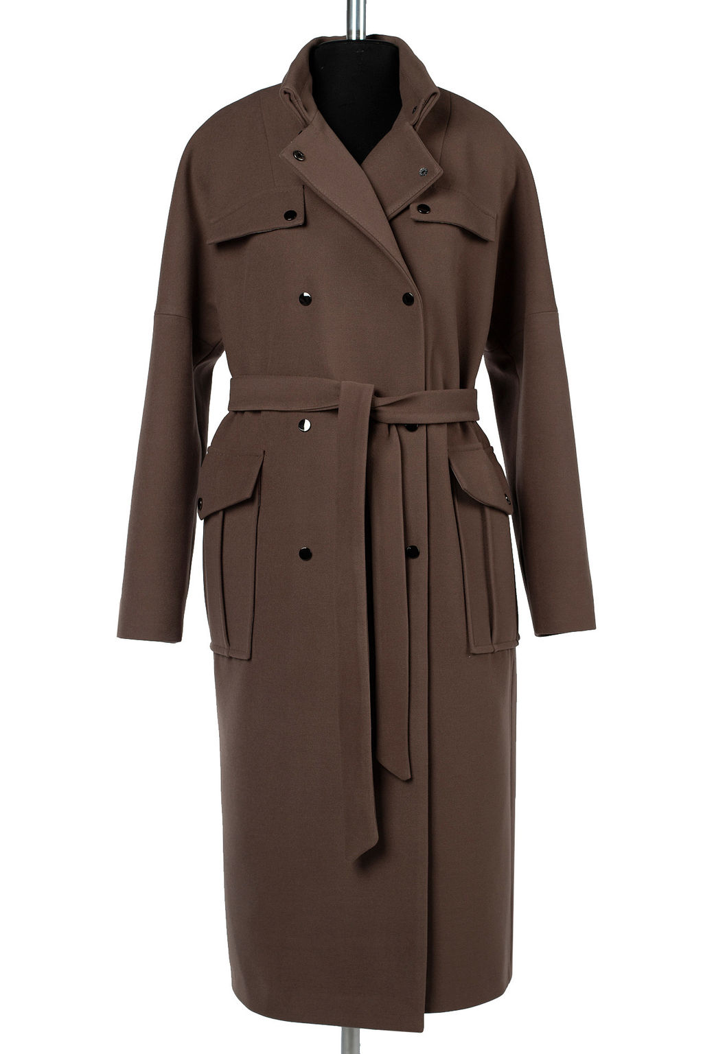 01-11939 Пальто женское демисезонное (пояс) - El podio фото 4