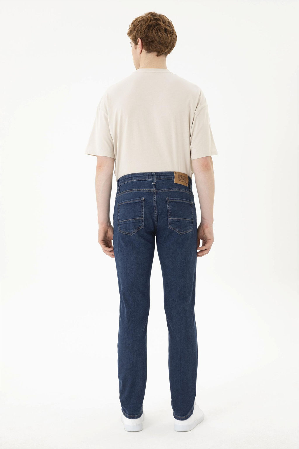 Мужские синие джинсовые брюки - U.s. polo assn фото 4