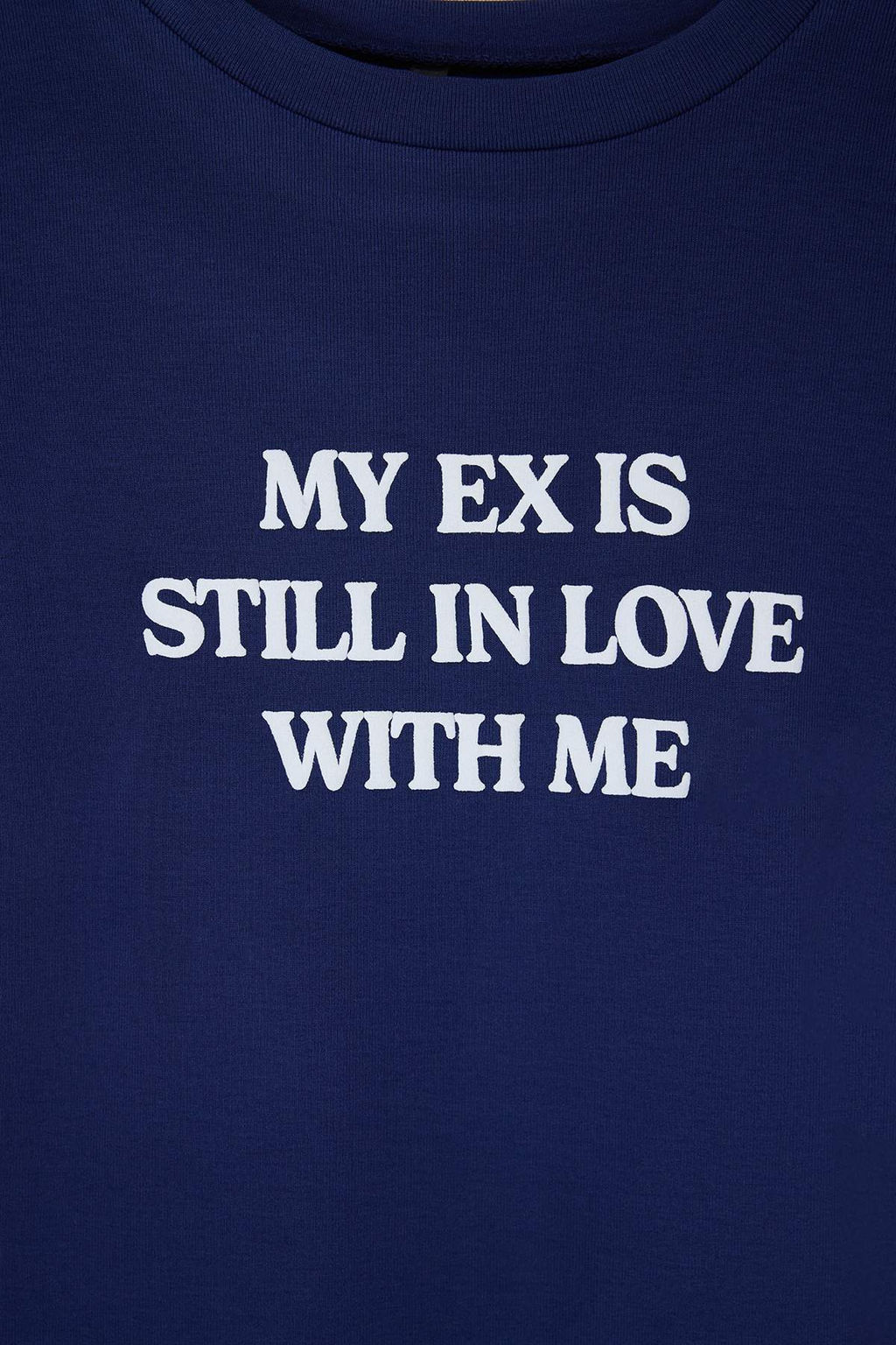 Ekru Slogan Fitted/Vucuda Oturan Pamuk Ribana Orme T-Shirt TWOSS26TS00071 - Trendyolmilla фото 14