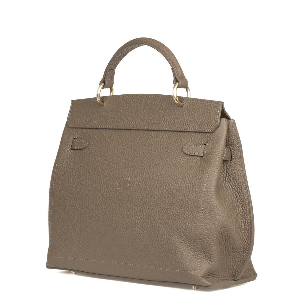 K9402 khaki, Женская кожаная сумка, Barcelo Biagi