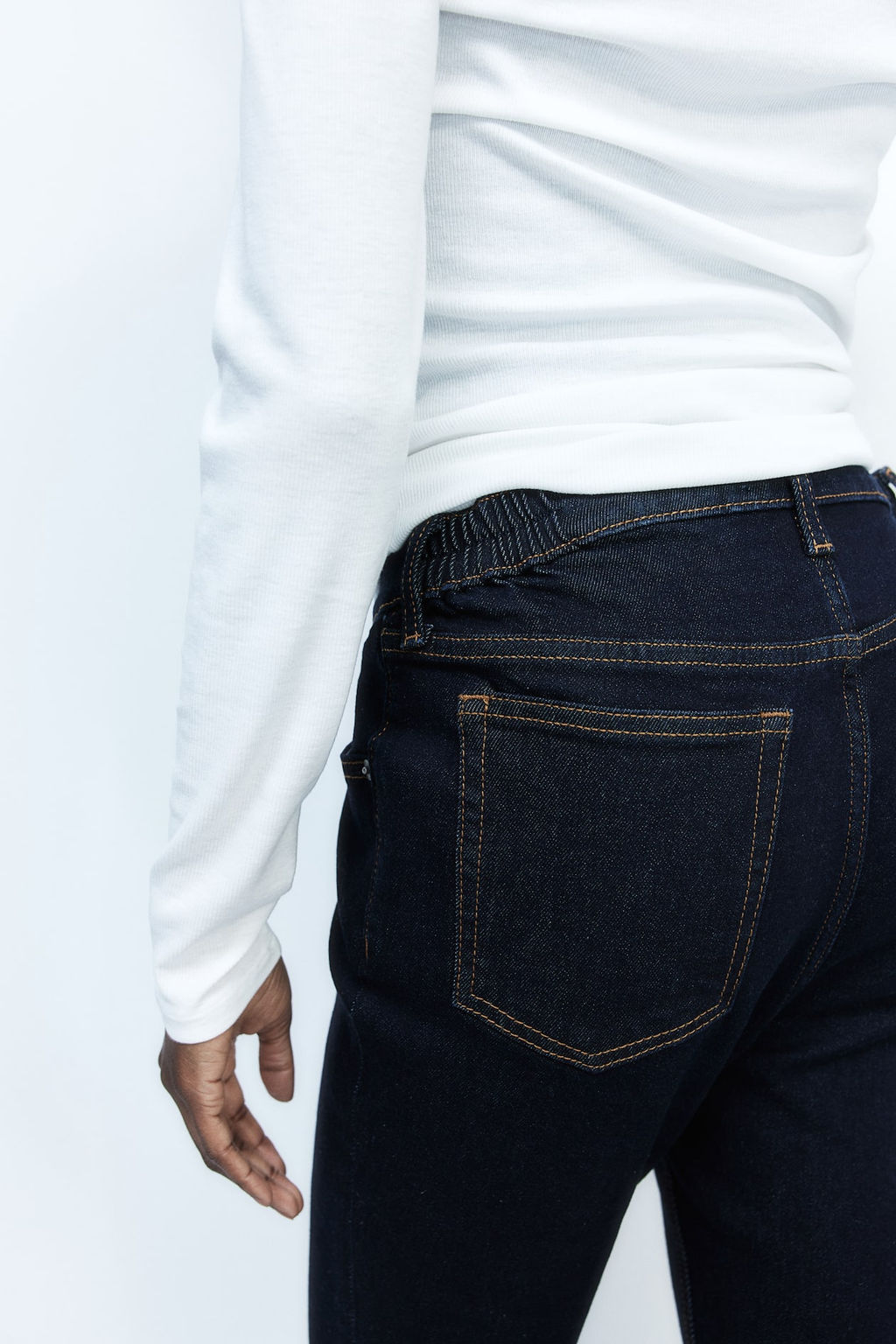 MAMA Before & After Slim Low Jeans - H&m фото 3