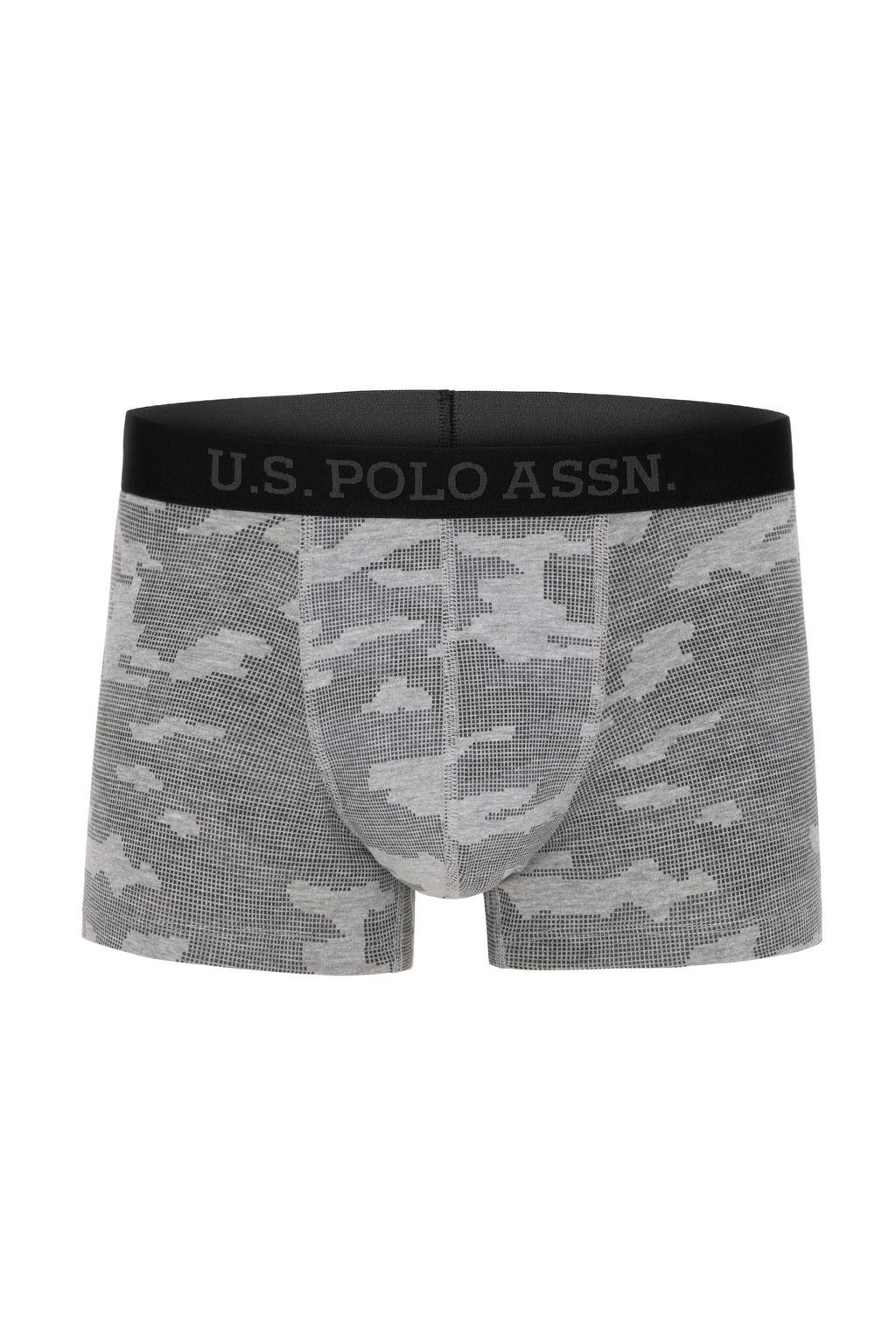 Мужское нижнее белье серого меланжа - U.s. polo assn фото 3