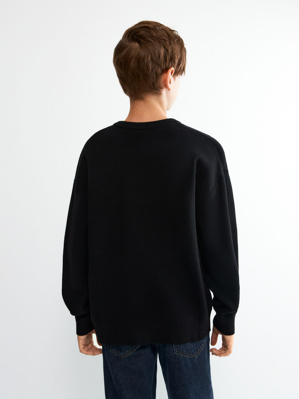 ACOOLA / Джемпер детский для мальчиков Cheto черный  фото 4