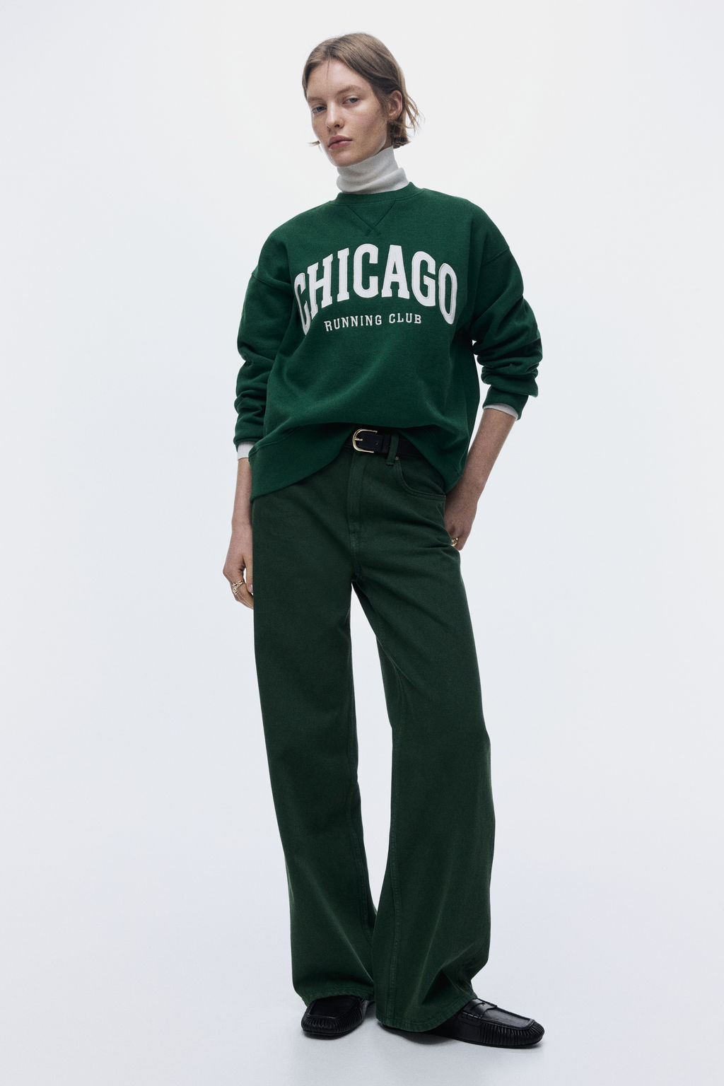 Wide High Jeans - H&m фото 8