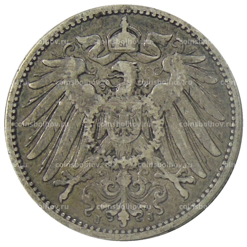 1 марка 1893 года J Германия