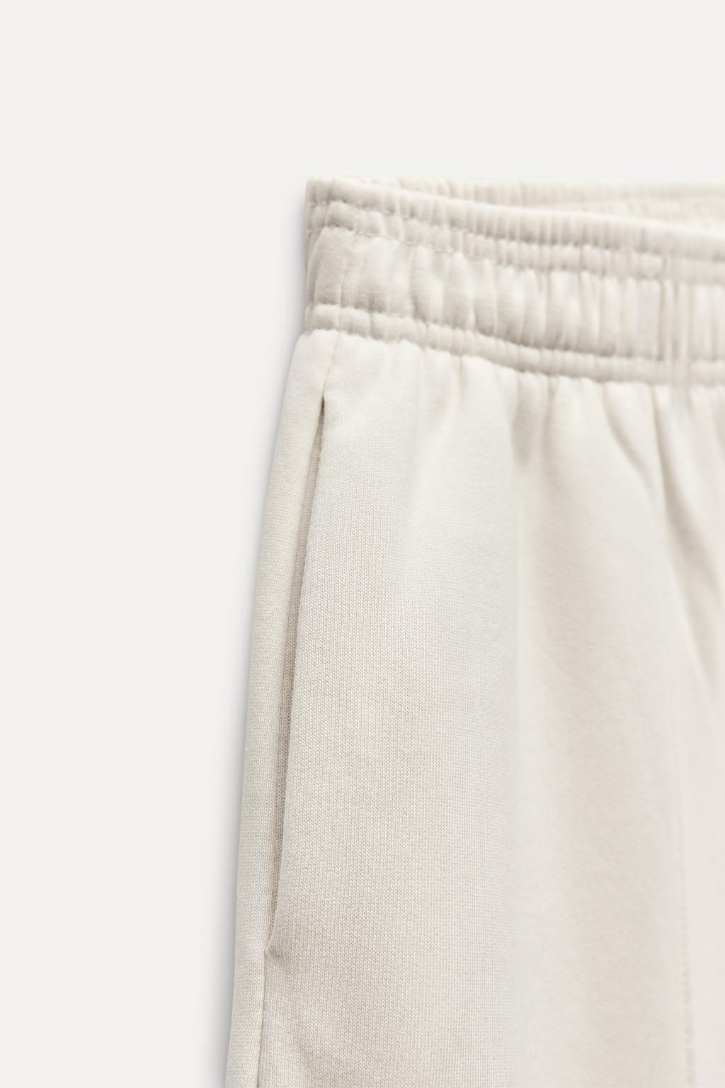 STRAIGHT-LEG PLUSH TROUSERS - Zara фото 42