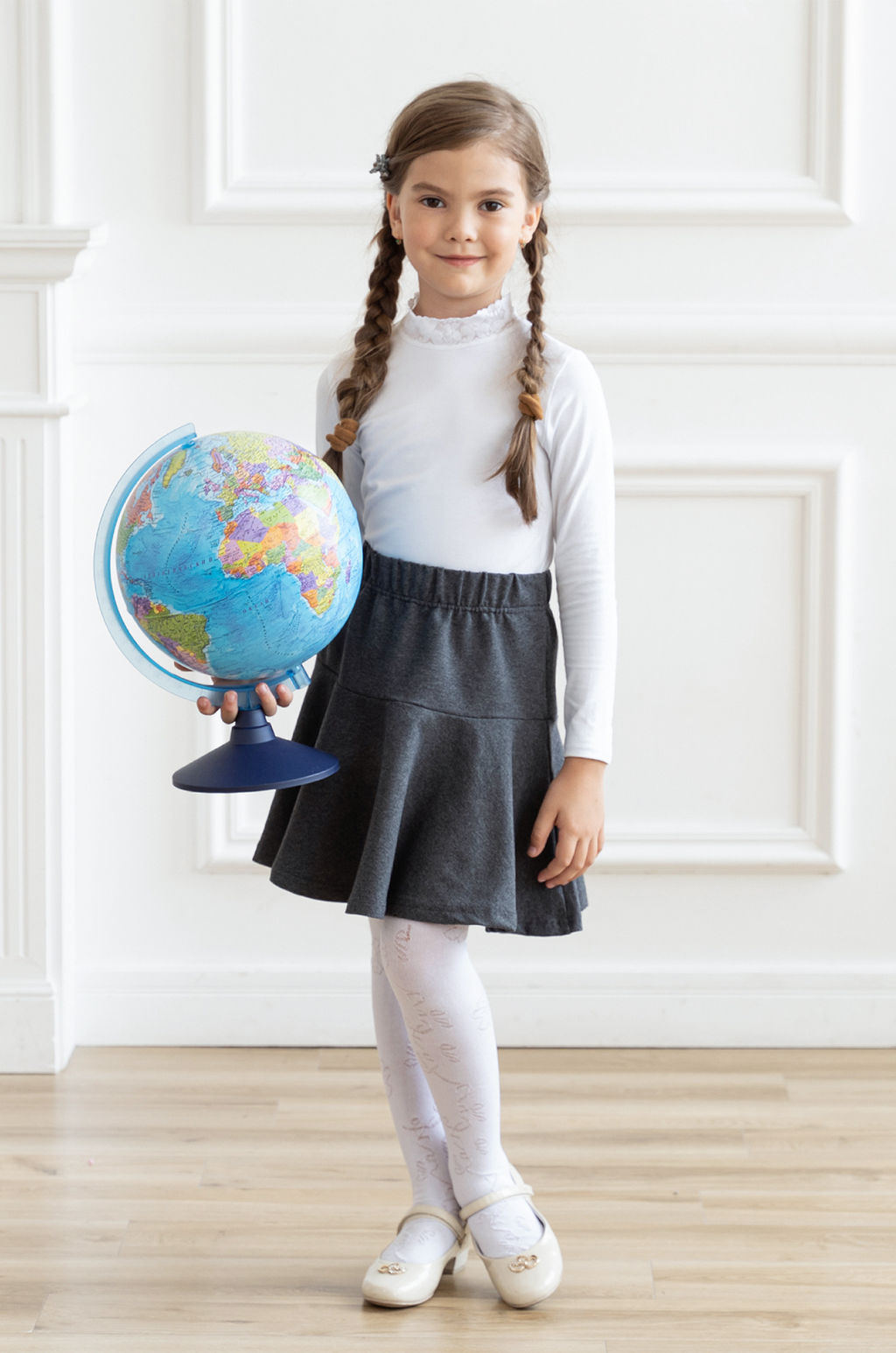 Джемпер детский белый Д-243 (158, 84)