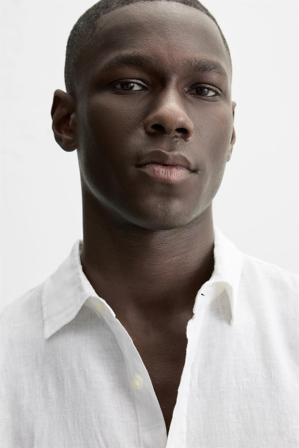 100% LINEN SHIRT - Zara фото 21